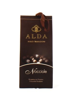 Alda Nocciole Ricoperte Di Cioccolato Fondente gr 130