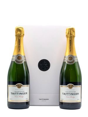 Champagne Taittinger 'Cuvee Prestige' Brut Confezione 2 Bottiglie