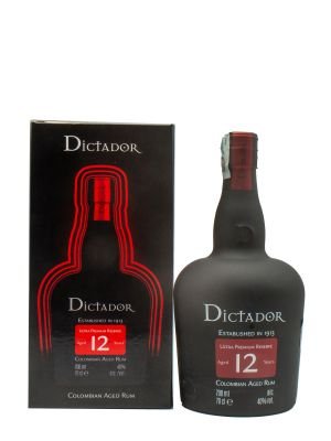 Rum Dictador Solera System 12 Years