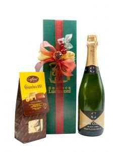 Confezione Regalo Singola Champagne Veuve Clesse E Cioccolatini