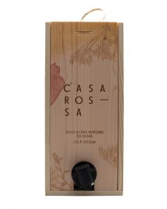 Olio Extra Vergine Casa Rossa Bag In Wood 3 Litri