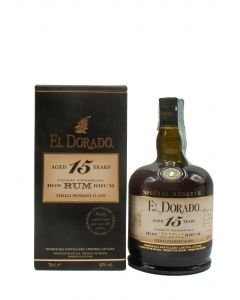 Rum El Dorado Demerara 15 Years Old