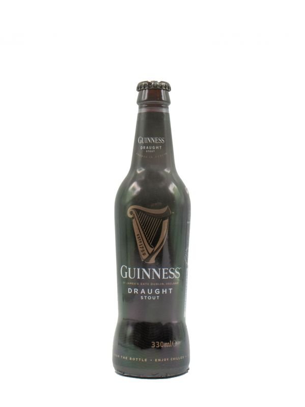 Idea Regalo Guinness Original Schiuma Cremosa Birra Scura Irlanda Confezione 24 Bottiglie 33Cl Sapore Potente 
