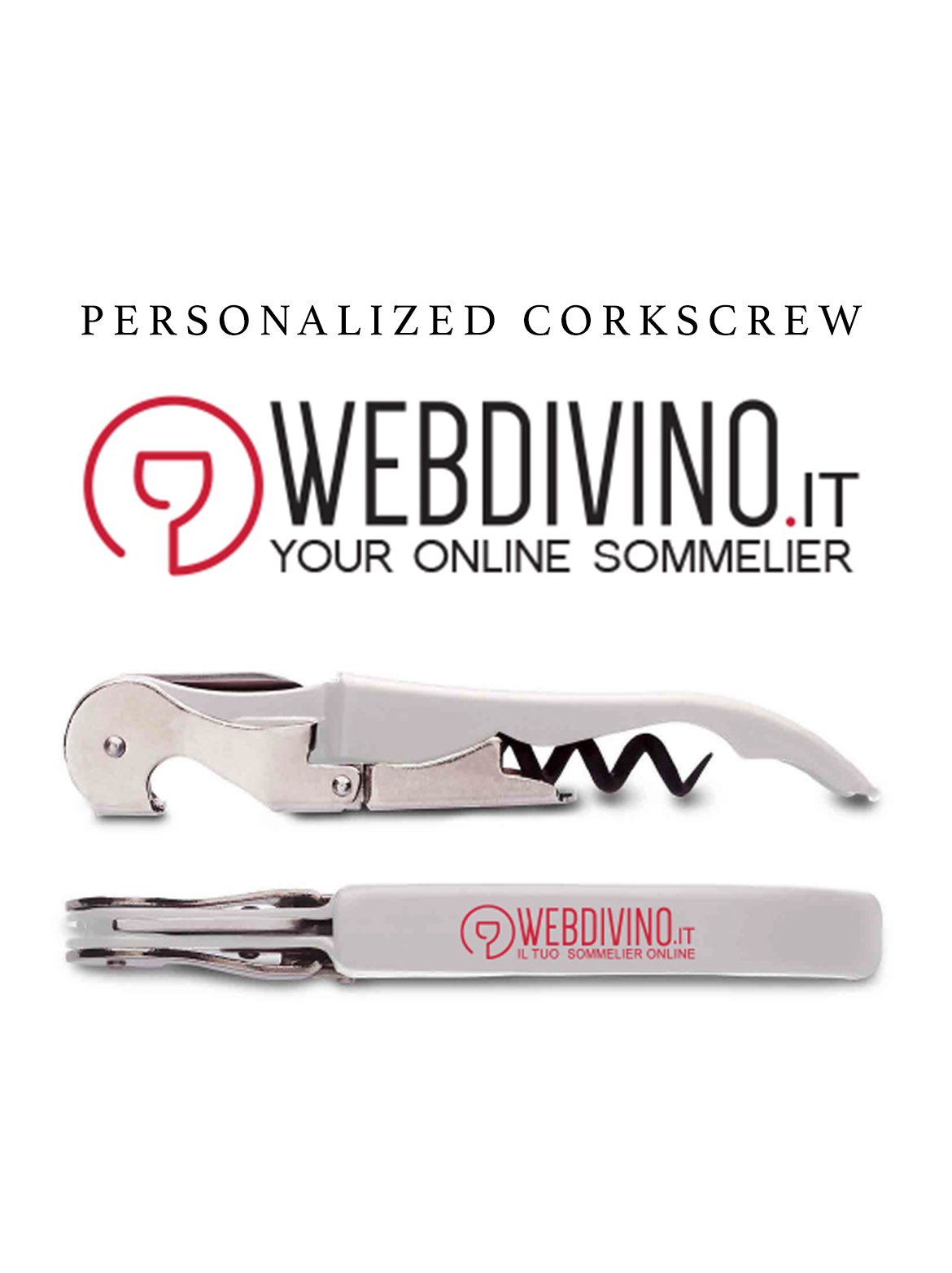 Personalized corkscrew